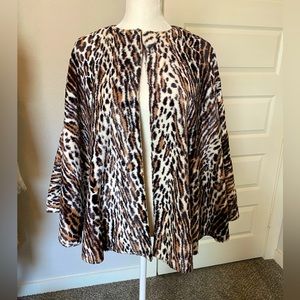1950’s Vintage Leopard Cape